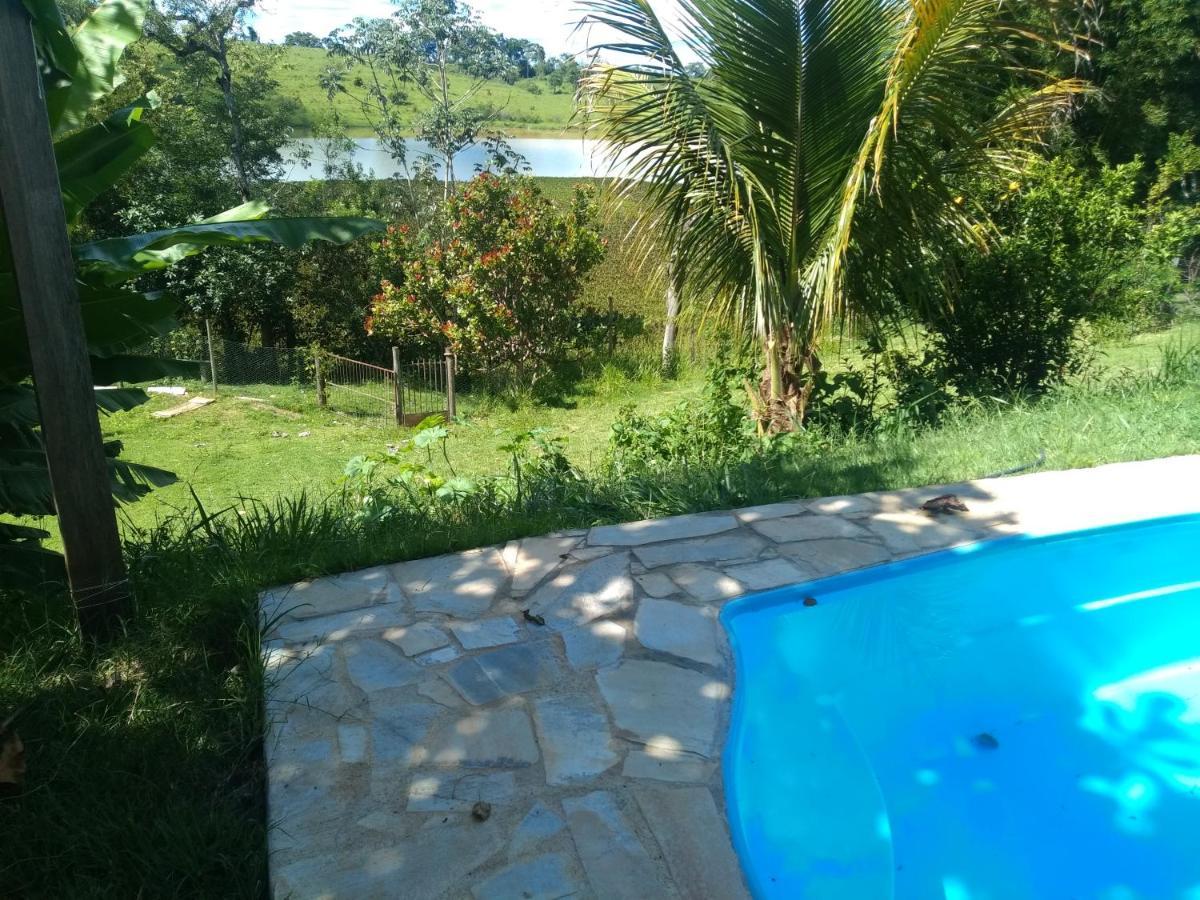 Casa Com Piscina Fundo Pra Represa E Ar Condicionado Casinhabrancadevaranda Ijaci Esterno foto