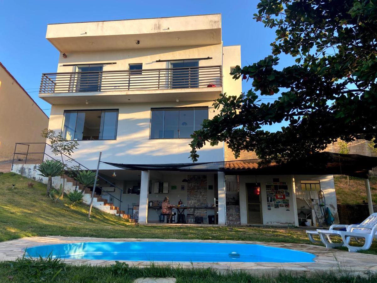 Casa Com Piscina Fundo Pra Represa E Ar Condicionado Casinhabrancadevaranda Ijaci Esterno foto