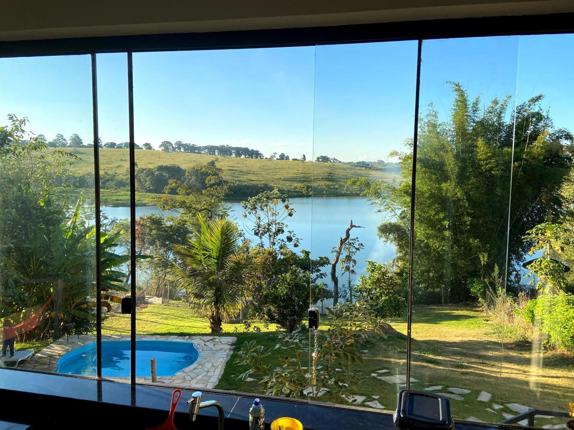 Casa Com Piscina Fundo Pra Represa E Ar Condicionado Casinhabrancadevaranda Ijaci Esterno foto