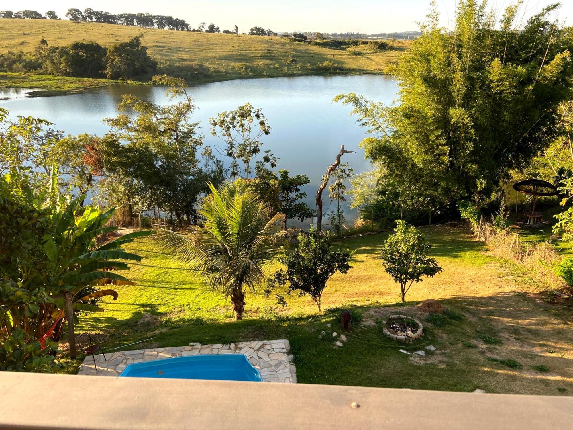Casa Com Piscina Fundo Pra Represa E Ar Condicionado Casinhabrancadevaranda Ijaci Esterno foto